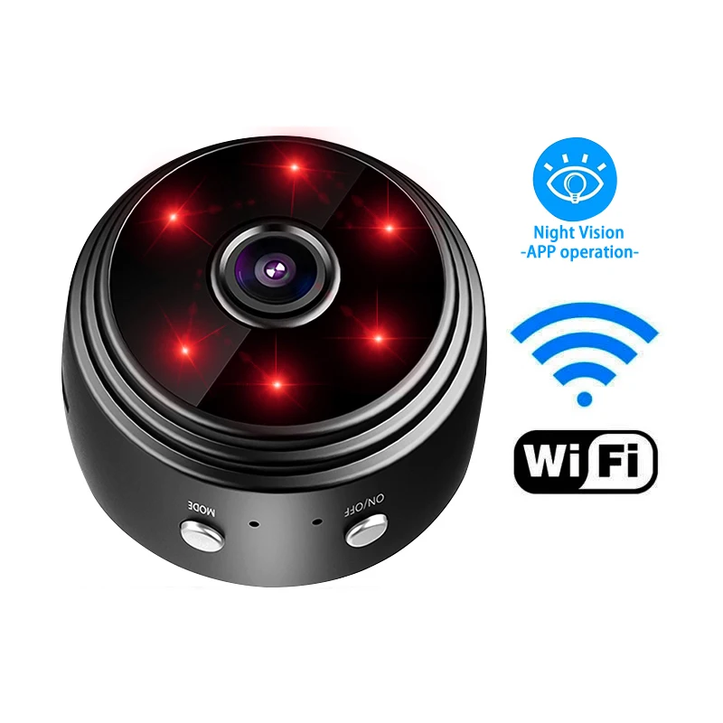 2MP HD Mini Camera Wireless Hidden Cam for Home /Office /Pet