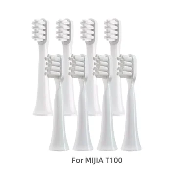 8Pcs Standard Clean and Sensitive Clean Toothbrush Heads For Xiaomi Mijia T100 Mi Smart Electric Toothbrush Replacement