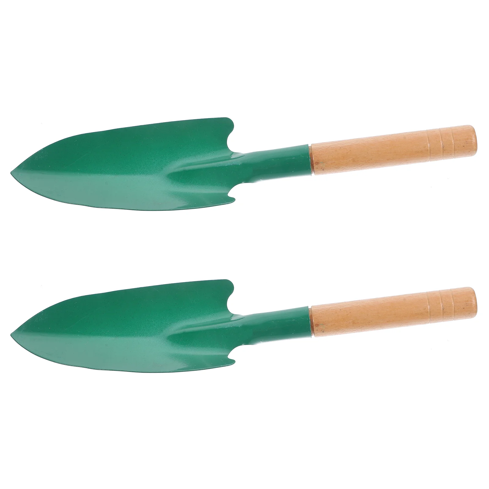 Metal Handheld Trowel Homegrown Gardening Tool Flowerpot Break Spade Scoop for Garden Plant 2Pcs