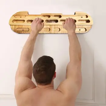 Climbing Fingerboard Climbing Hangboard Grips Smooth Durable Robust Professional Handmade Hang Board For Climbing Building 2