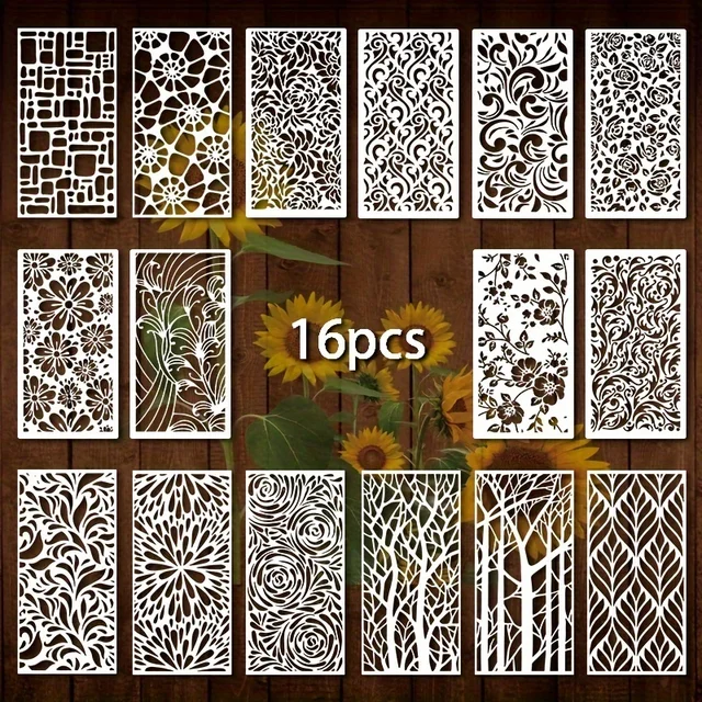 Geometric Painting Stencils 1