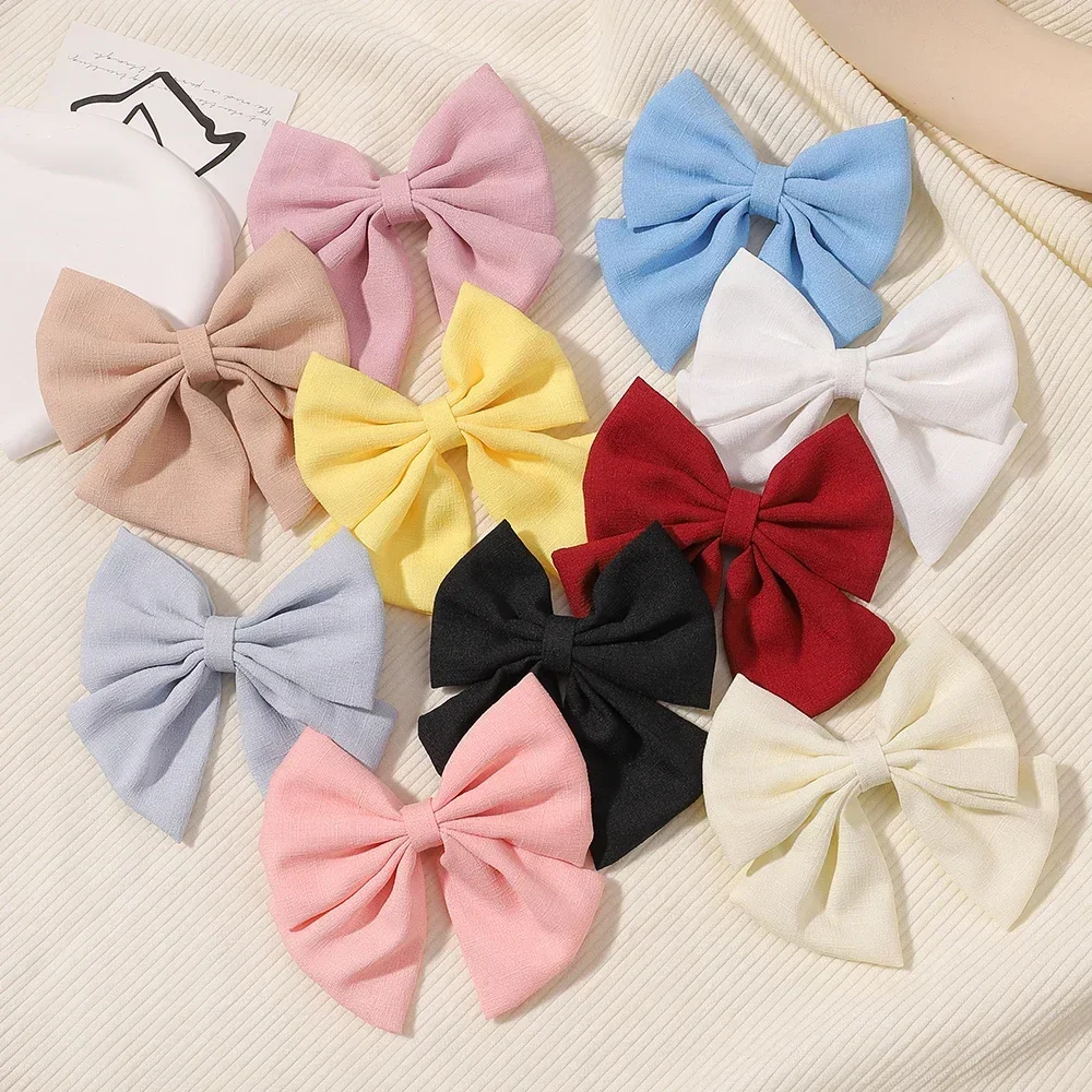 Cheer Bow Hair Clip 6