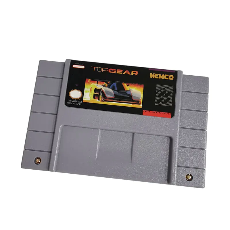

Retro Video Game for Super NES Classic Series - Top Gear SNES Games Cartridge 16 Bit Game Card | NTSC US Version