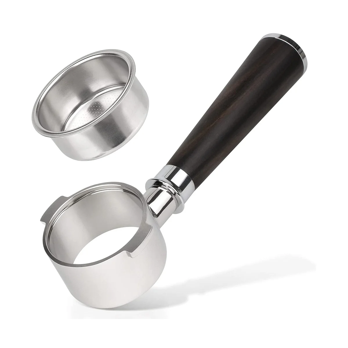 

51 мм портативный держатель для Delonghi ECP3420/EC155/BCO430/EC260, 51 мм бездневой переносной держатель с 2 ушками, запасные части