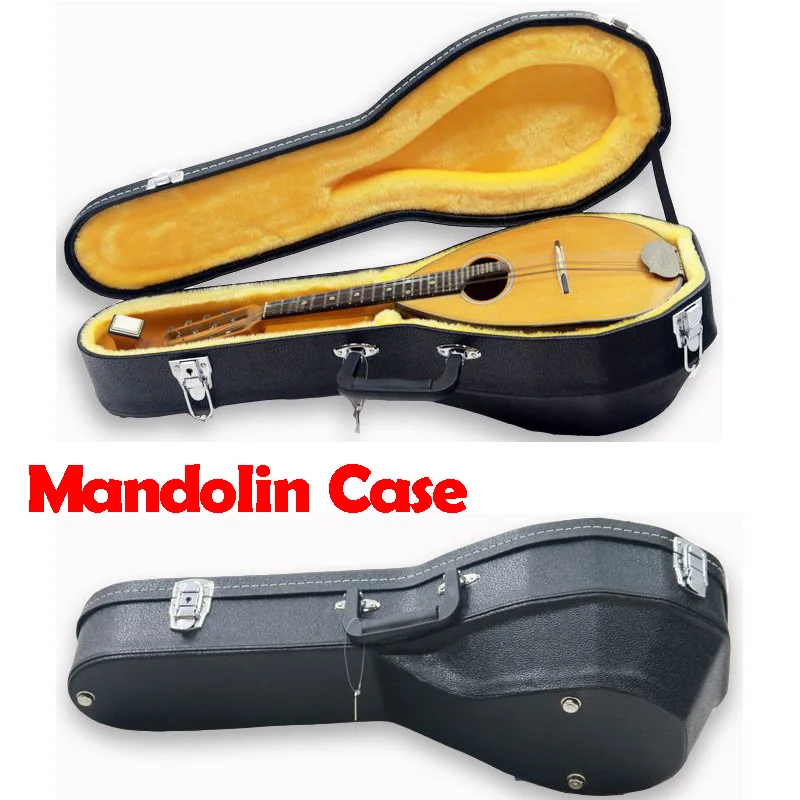 Fastshipping Ladle Type Mandolin Box, Domla Box, Leather Leather