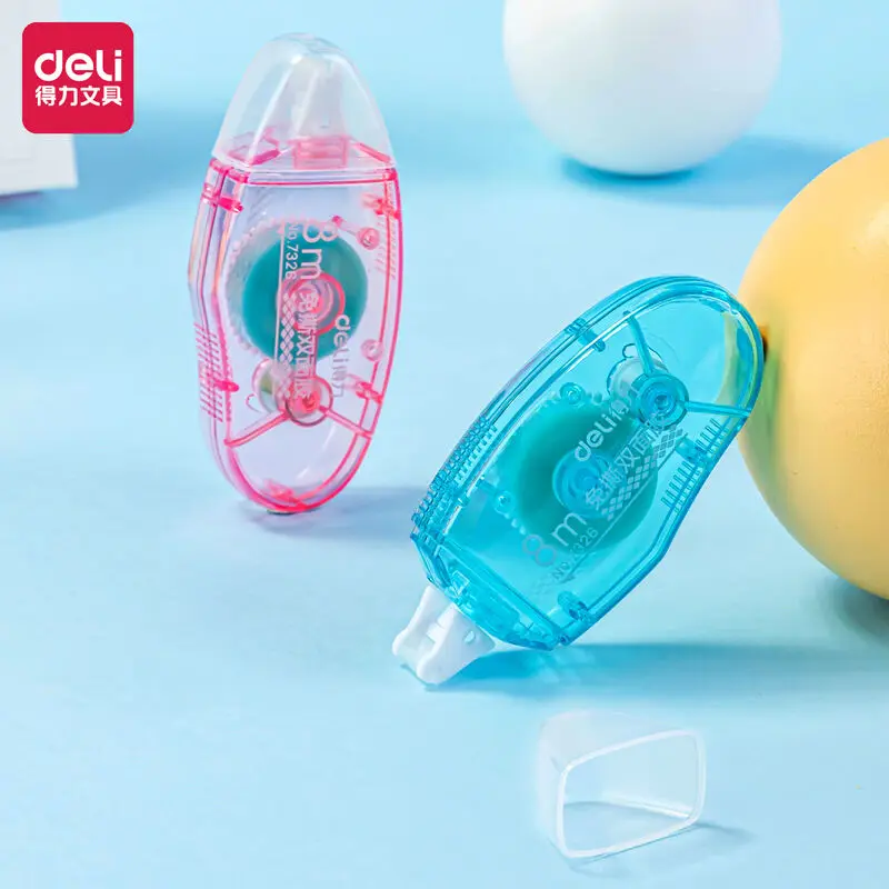 델리 더블 사이드 테이프 접착제 크리 에이 티브 투명한 нлей 단단한 수제 DIY 핸드 계정 강한 포인트 접착 문구 용품