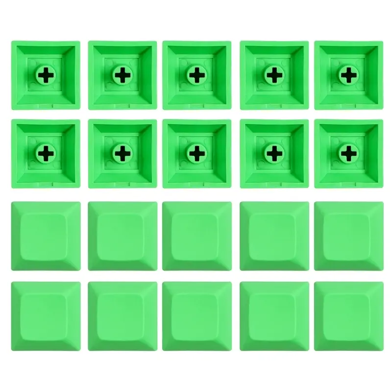 20PCS DSA 1U Keycap Set PBT Blank Keycaps DSA Profile 1U Height Keycap Set For Gaming Mechanical Keyboard image 10