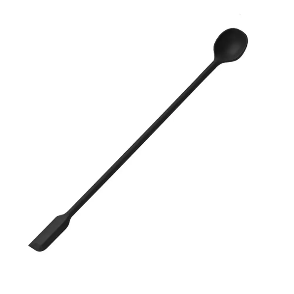 Silicone Spatula Beauty Tools Stirring Spoon Party Supplies Coffee Spoon Kids