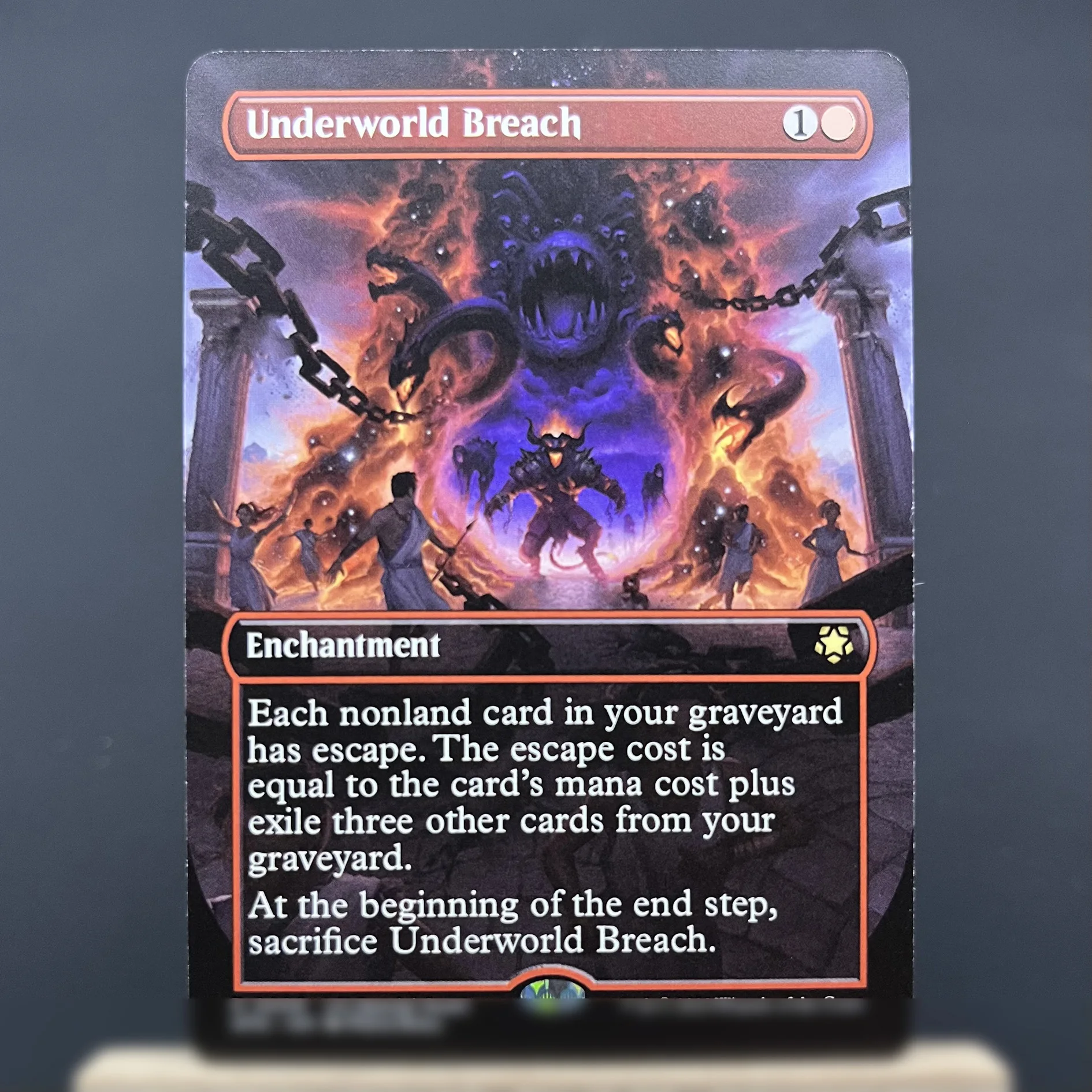 SPG LCI HOLO4-Ⅰ01 Tcg cards Magical Black Core Mana Crypt