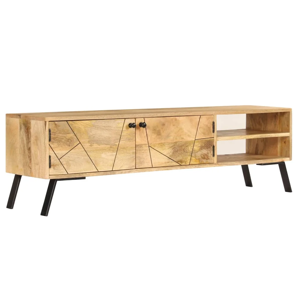 Mobili Tv In Legno Massello Di Mango 140X30X40 Cm