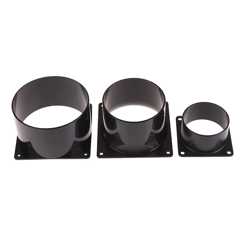 75/100/120MM ABS Wall Flange Connector For Ventilation Pipe Air Ducting Connection For Smart Home Accessories 1pc