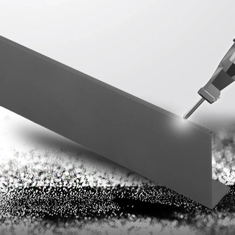 Description Picture 6 of itemFloating Shelves Gray Bathroom Mirrored Front Rectangular Rack Wall Shelf Furniture Holder Bracket Storage Cosmetic No Drilling