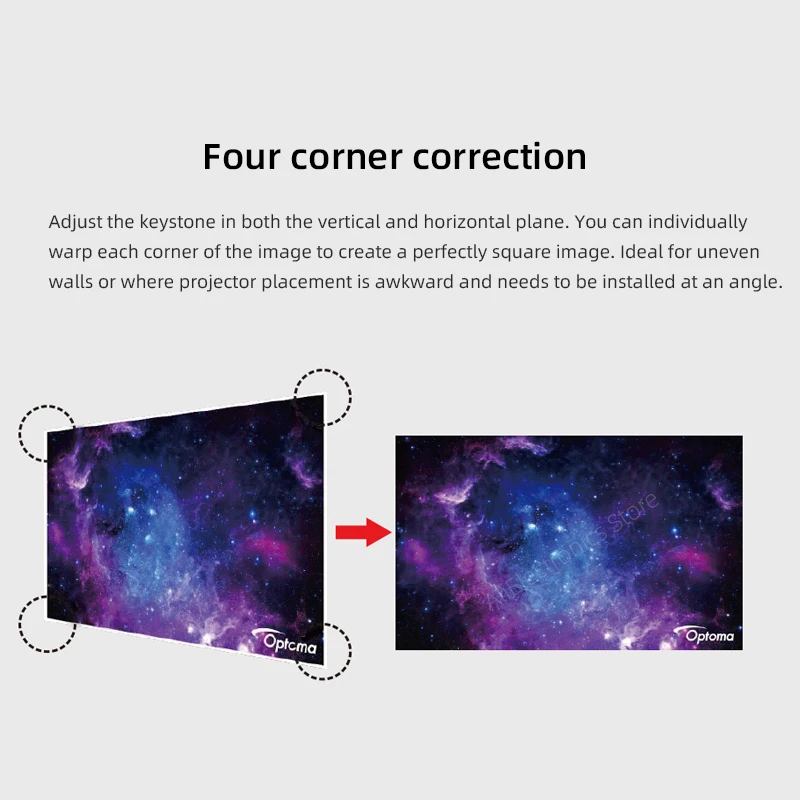 Optoma CUL700 Ultra-Bright Laser Professional Projector 7000 Lumens LAN Control Full Lens Shift WUXGA 3D Cinema Theater Beamer