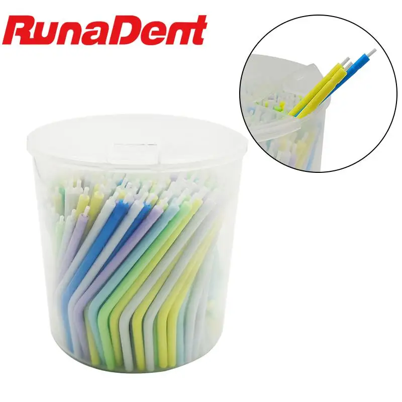 

Dental 250 pcs Disposable Air Water Spray Nozzles Tips Tubes for 3-Way Triple Syringe