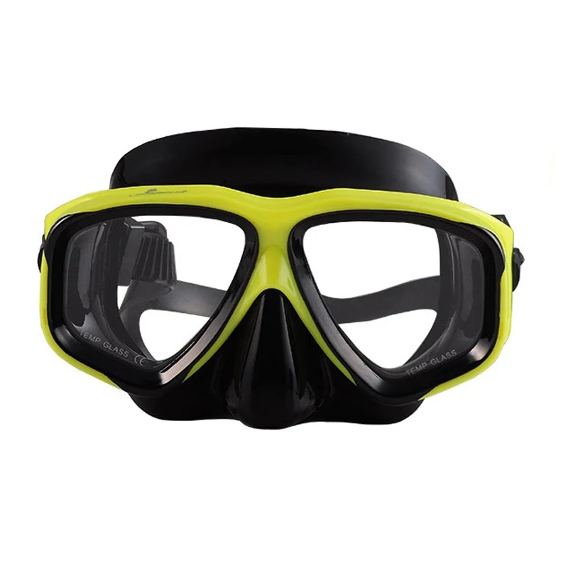Description Picture 4 of item-1.5 To -8.5 Myopia Men Women Silicone HD Clear Anti Fog Diving Eyewear Masks Custom For Left Right Eyes Different Degrees