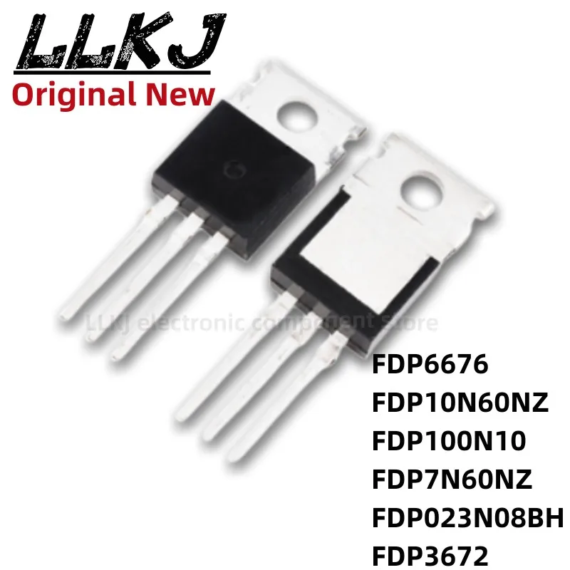 

1 шт. FDP6676 FDP10N60NZ FDP100N10 FDP7N60NZ FDP023N08BH FDP3672 TO-220 MOS FET