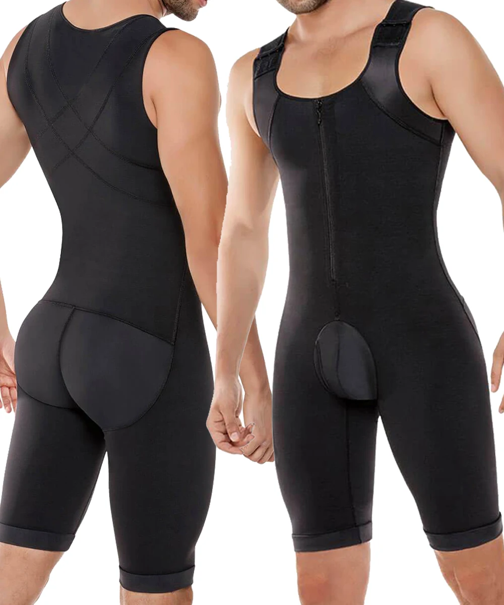 

Men Shaper Fat Burning Compression Corset Slimming Bodysuit Male Underwear Man's Waist Cincher Tummy Belly Shapewear