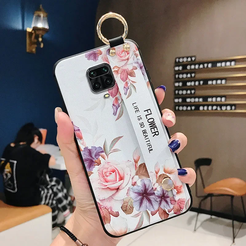 SoCouple Soft Silicone Wrist Strap Case with Phone Holder