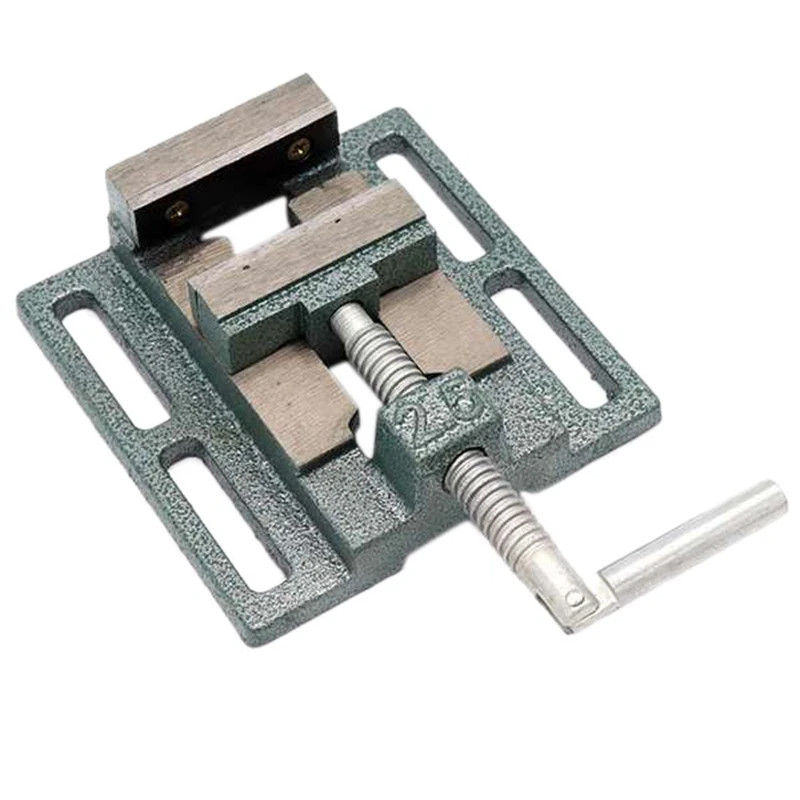 

AT14 Drill Press Vise 2.5 Inch Opening Size Milling Vice Holder Bench Clamp Woodworking Clamping Vise Machine Bench Top Mount