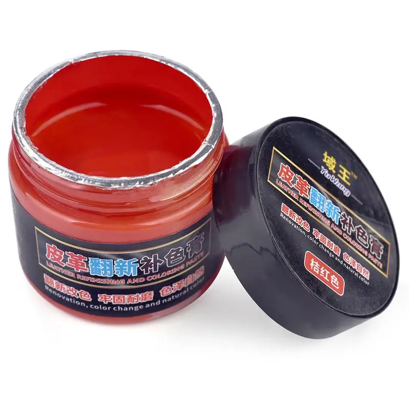 Premium Vegetable Tanned Leather Pigment Dye - 50g Bottle for DIY Leather Crafts and Graffiti