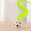Cat Interactive Toy Tickle Cat Colorful Bouncing Ball Pet Supplies Puzzle Teasing Indoor Cat WormCaterpillar Elastic Toy Игрушка 5