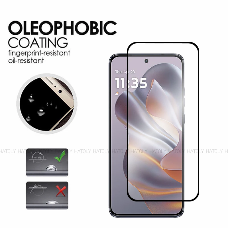 Premium Tempered Glass Screen Protector - Full Glue, High Clarity, Durable Protection (2/4 Pack)