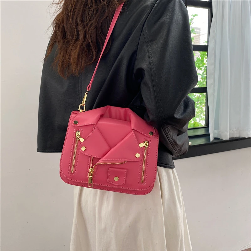 Vintage Jacket Handbags and Purses for Women Shoulder Crossbody Bags 2023 New Brand Designer Messenger Bag High Quality