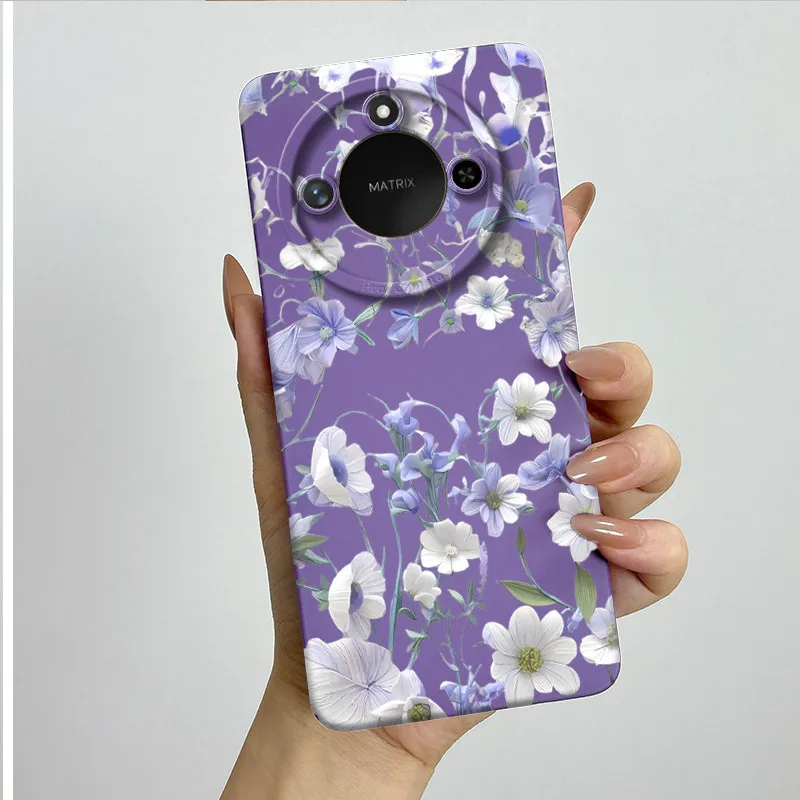Sweet Painted Silicone Phone Case - Fashion Cartoon Design, Protective & Stylish