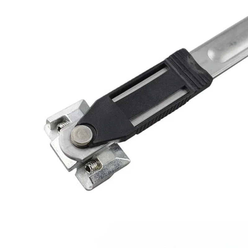 12-inch European Style Stainless Steel Windshield Limiter Fixed Windshield Bracket for Household Use No Need for Punching
