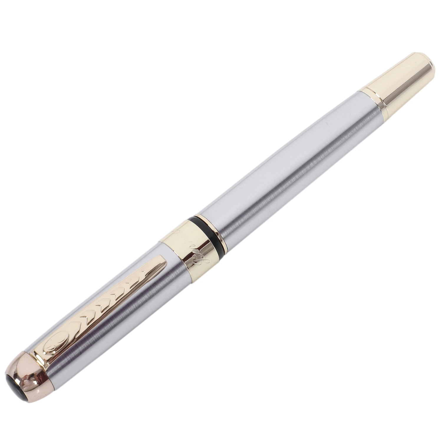 

Jinhao 250 Frosted White перьевая ручка золотого цвета M Nib Подарочная авторучка Festival