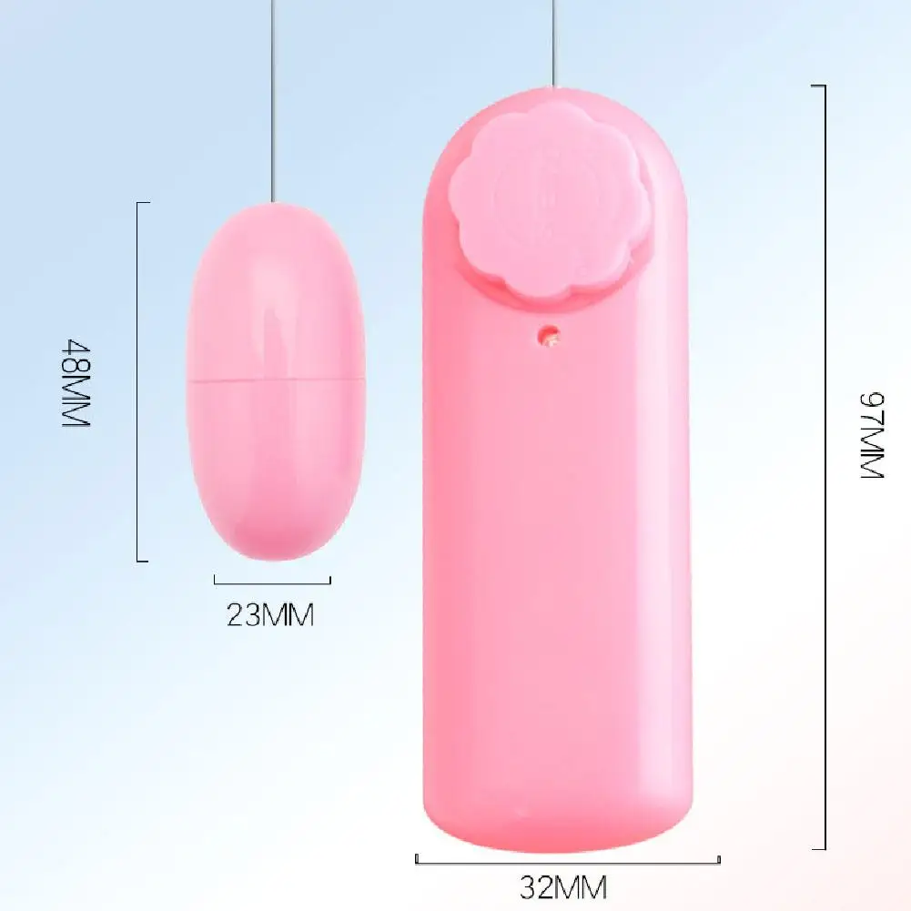 Pink Waterproof Silicone Vibrator for Women with Remote Control