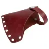 1pc Ax Protector Hatchet Protective Cover Portable Outdoor Major Case Cowhide Axe Case Axe Head Sleeve 1