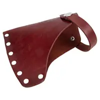 1pc Ax Protector Hatchet Protective Cover Portable Outdoor Major Case Cowhide Axe Case Axe Head Sleeve 1