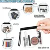 1pcs Luggage Transparent Travel Use Leakproof Flight Make Up Waterproof For Women Reusable Airport Security Toiletry Bag 4