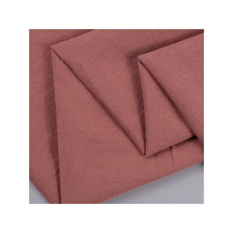 Washed Pure Cotton Plain Weave Fabric C40/110*70 Home Use 105g Per Square Meter for Clothing Accessories Men Women Children