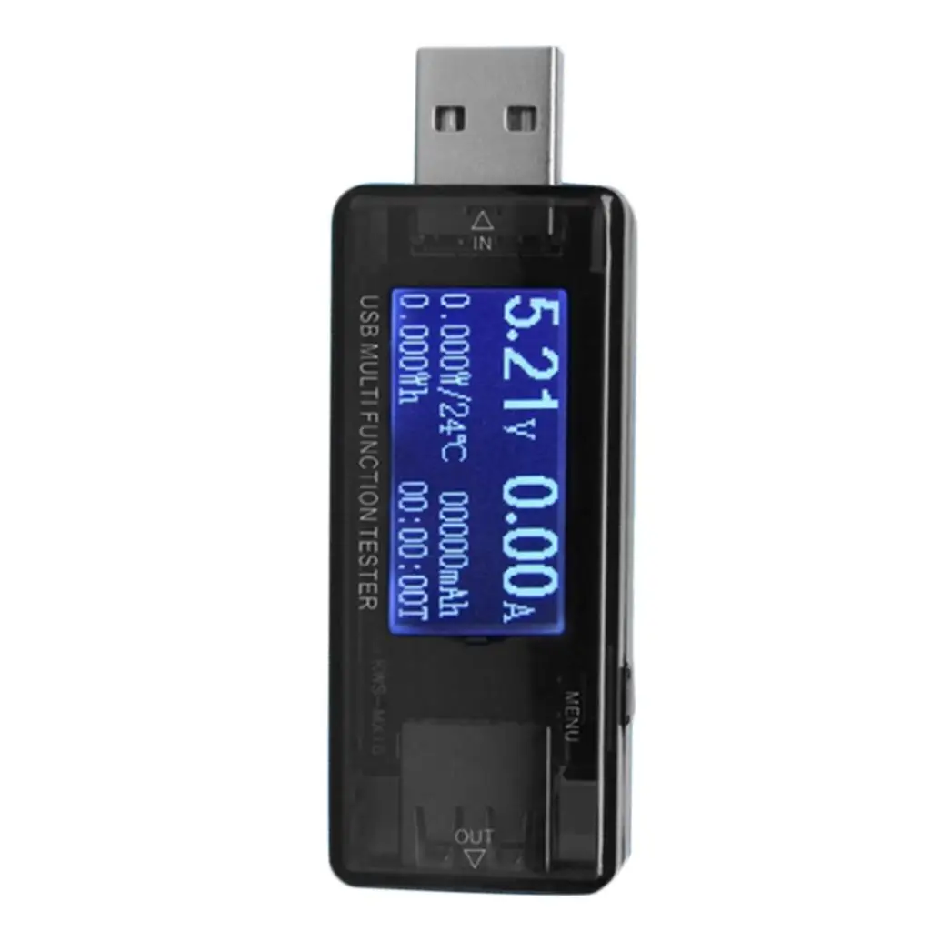 KWS-MX16 USB Multi-functional Charger Tester LCD Mini age Current Meter