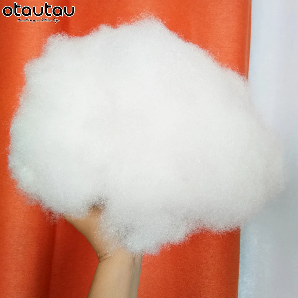 50g PP Cotton Fiber Patchwork DIY Pillow Insert Stuffed Filling Doll Toys Sofa Pouf Polyester Filled Craft Handicraft Stoffen