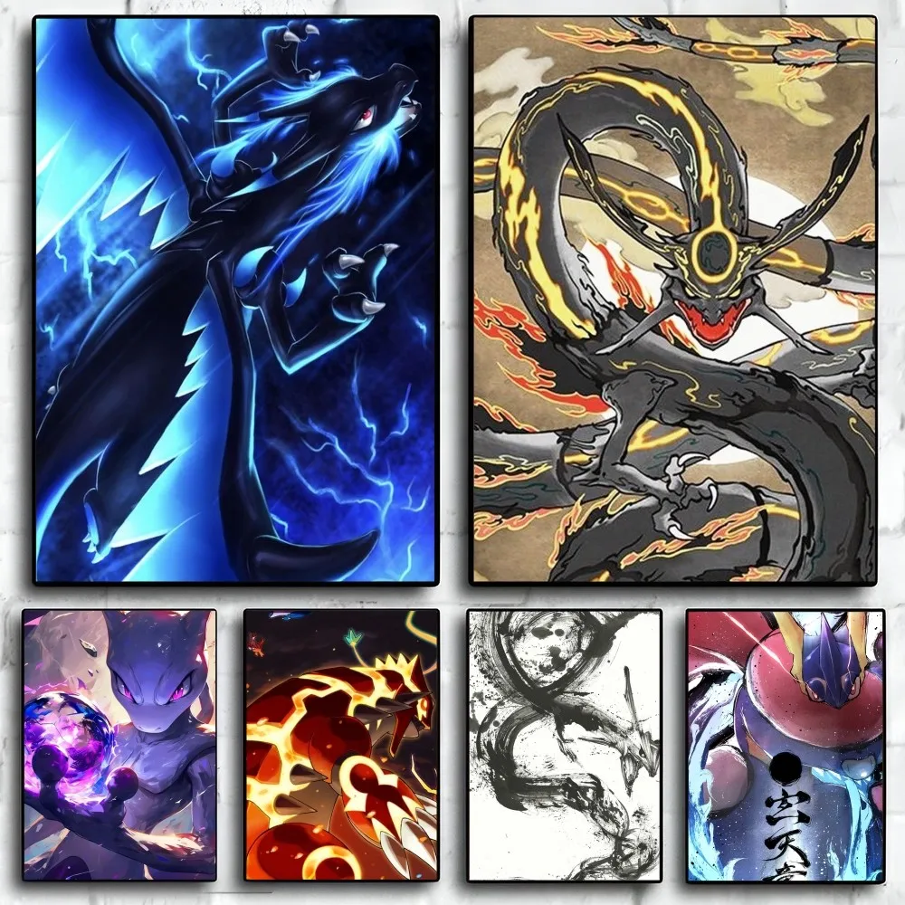 

P-pokemon Poster Paper Print Home Living Room Bedroom Entrance Bar Restaurant Cafe Art Painting Decoration