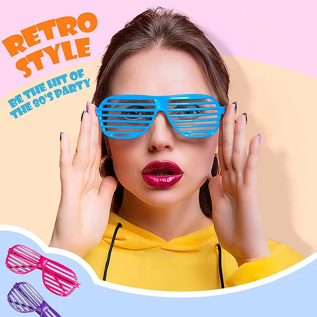 Retro 80s Flat Top Sunglasses For Women 80's Retro Flat Top