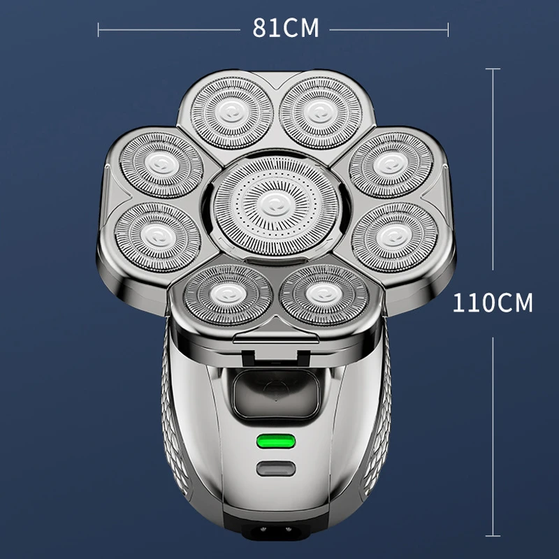 Electric Shaver Hair Trimmer Electric Razor Rotary Shaver 6in1 Grooming kits electric shaver facial body electric razor men hair beard trimmer bald head shaving machine rechargeable