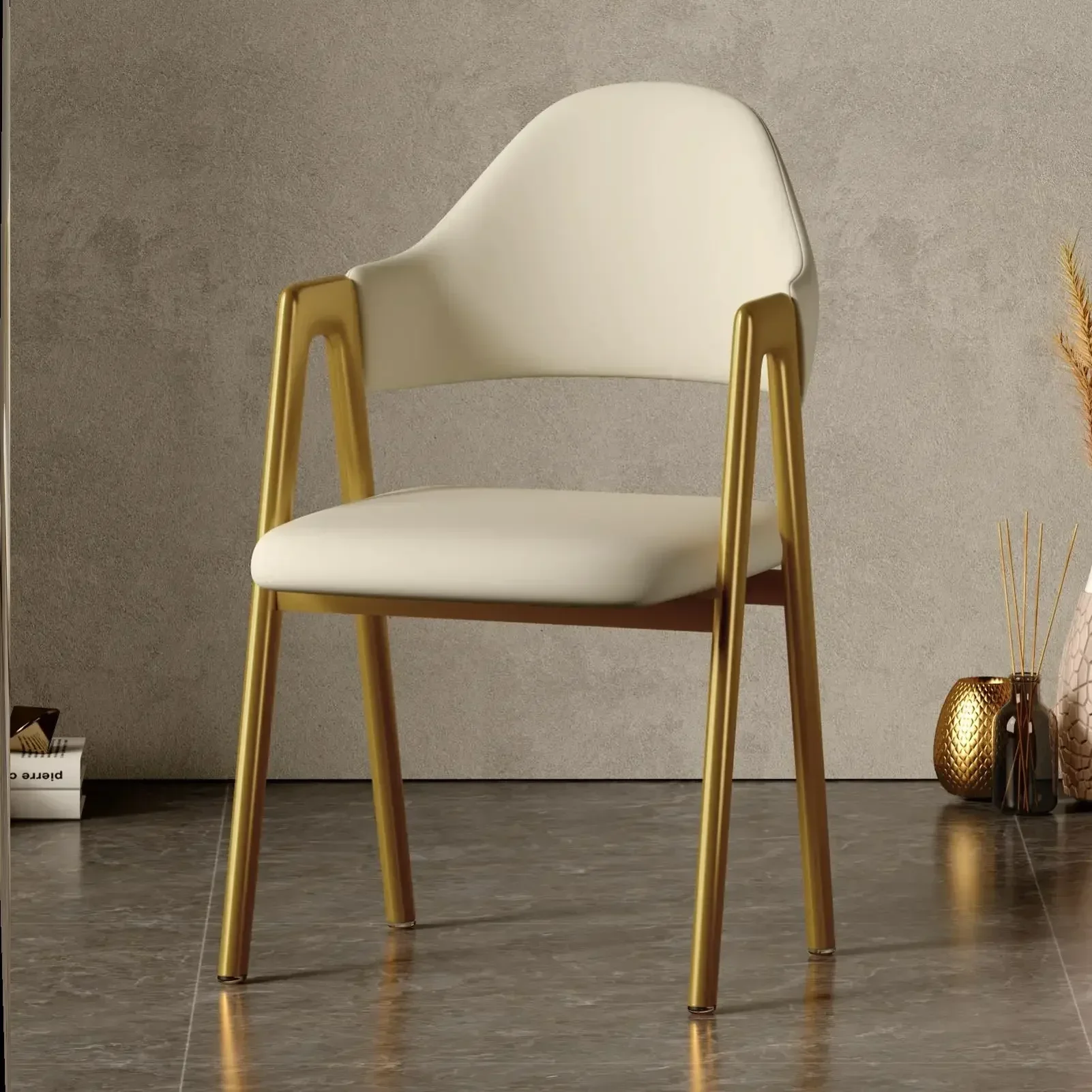 Modern Metal Armchair 2