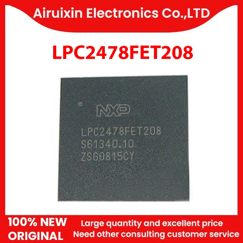 

100% новый и оригинальный LPC2478FET208 BGA208 1 шт./лот