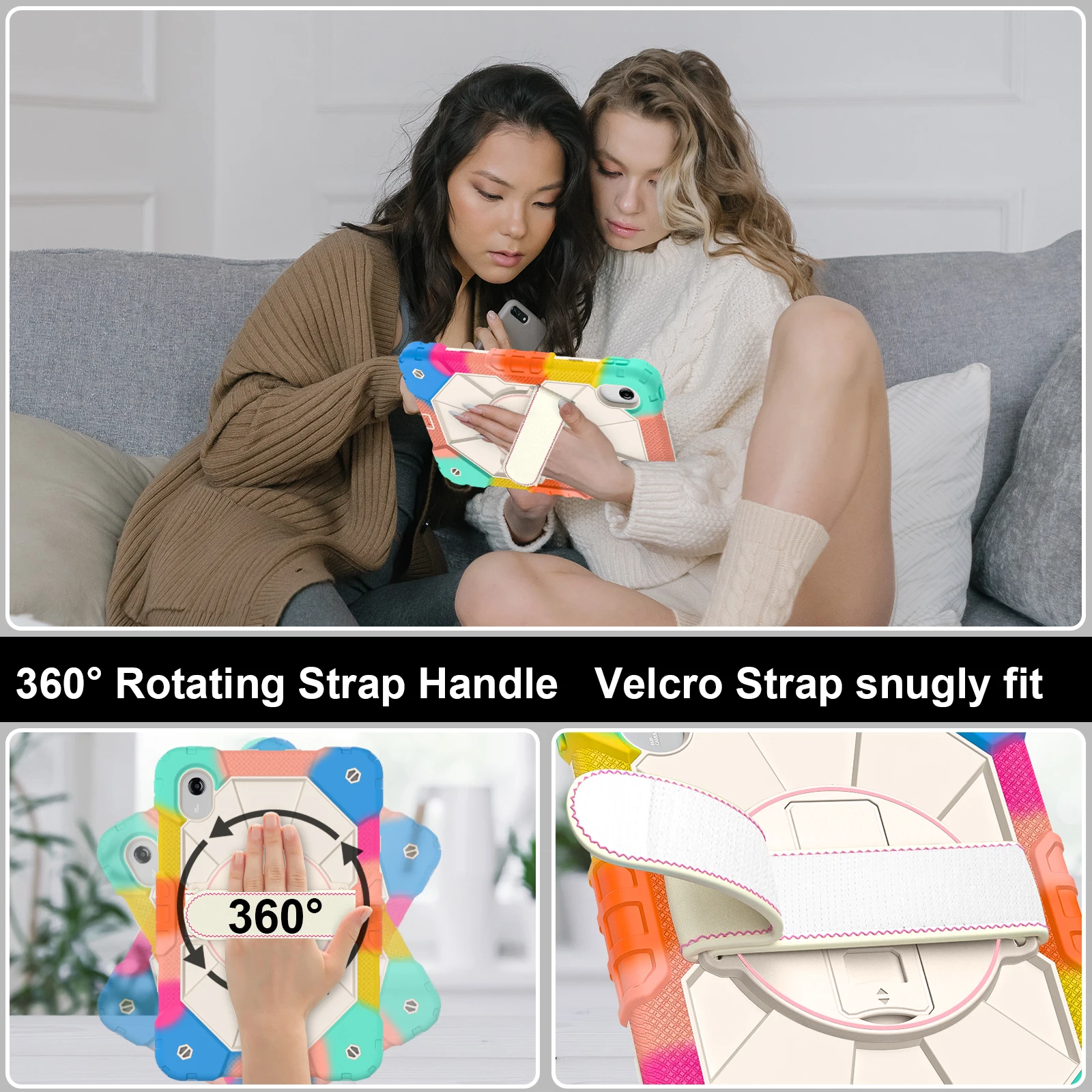 Lenovo Idea Tab 11 360° Rotating Armor Stand Case - Durable Protective Shell