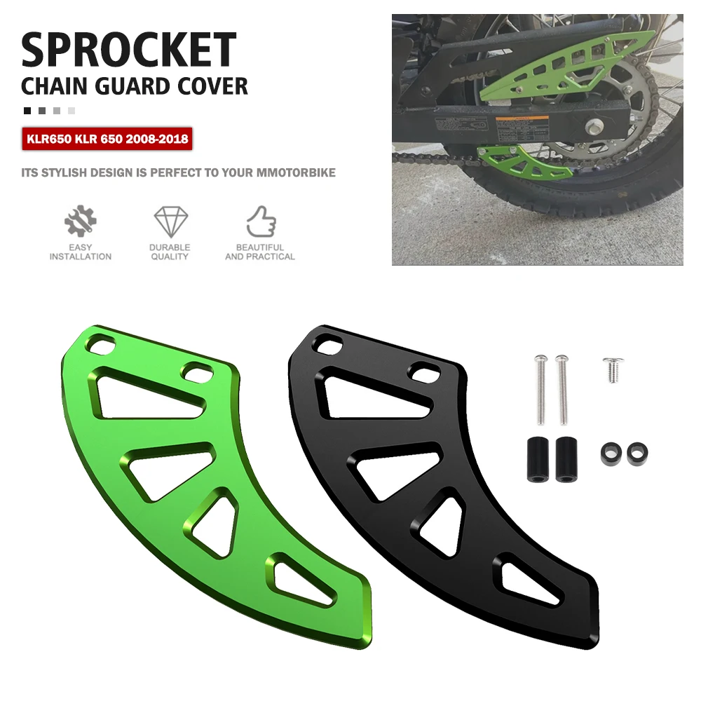 

Защитная направляющая цепи для Kawasaki KLR650 KLR 650 2008-2018 2009 2010 2011 2012 2013 2014 2015 2016 2017 CNC алюминий