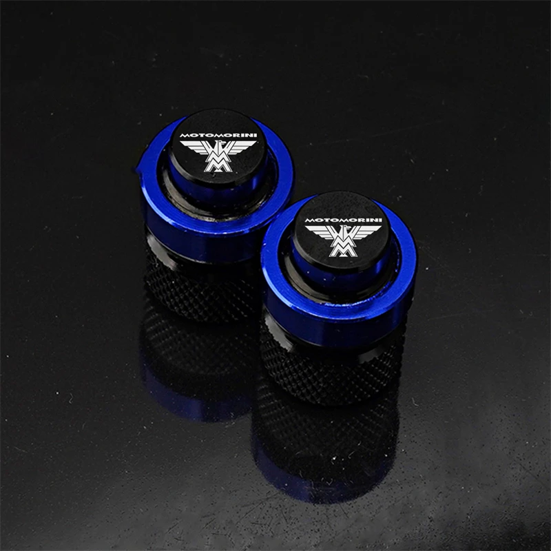 Premium CNC Motorcycle Tire Valve Caps Cover - Universal Fit