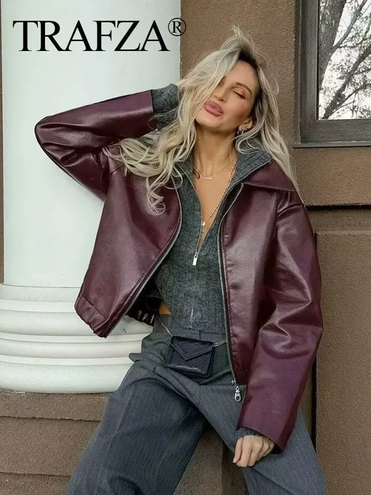 Women’s Faux Leather Jacket 6