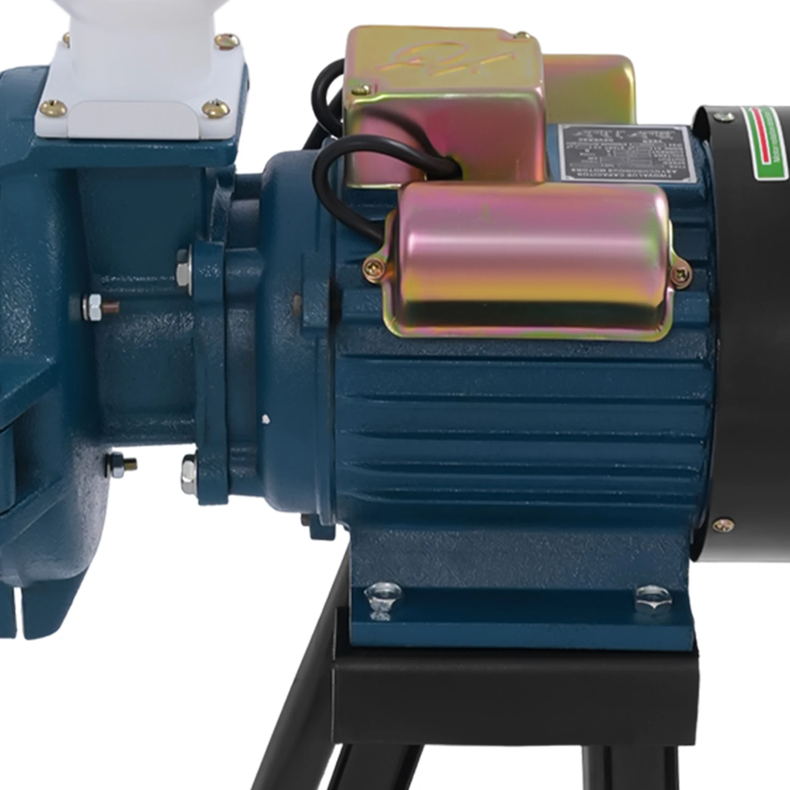 Elektrische Getreidemühle, 2200 W, kommerzielle Mehl- und Maismahlmaschine mit Trichter, Mahlwerkzeug für trockene Getreide und Bohnen, 1400 U/min – Detail 12
