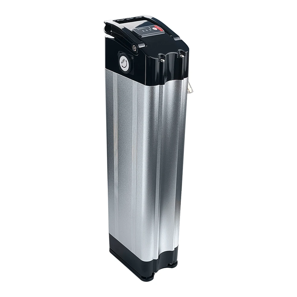 

EU Stock Silver Fish Ebike Batteries 36V 10.4Ah 13Ah 250W 500W XH 370-10j Electric Bike battery pack with 42V 2A Charger