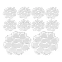 50Pcs Painting Water Color Watercolor Mixers Disposable Color Mixing Plate Color Pallet Watercolor Mixers Oil Painting 2