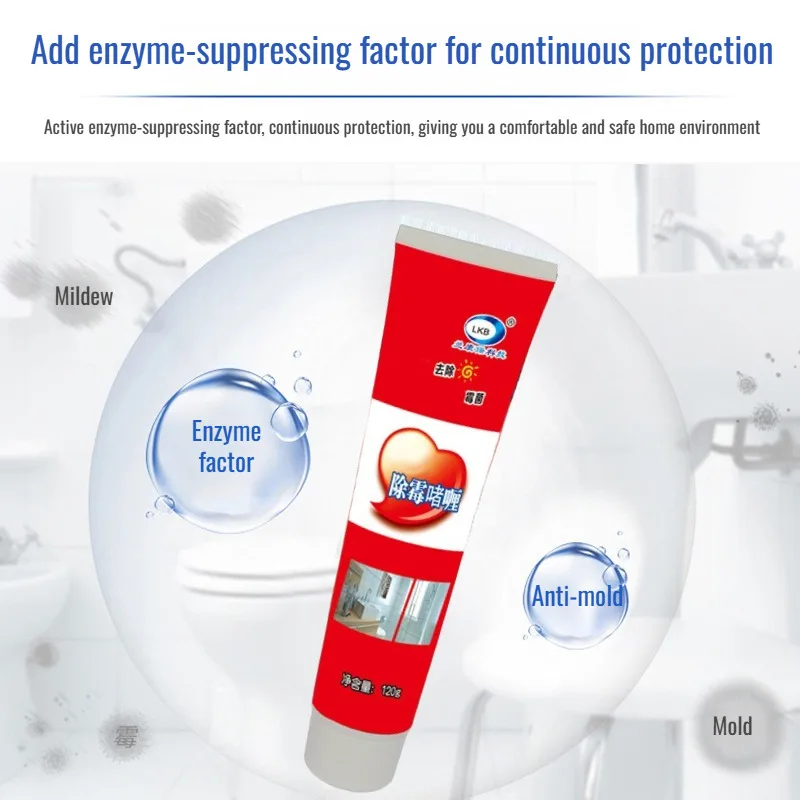 Moisture Resistant Wall Mildew Remover Paste